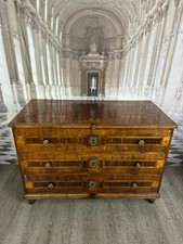 ANTIKE BAROCK KOMMODE 18 TES JH NUSSBAUM INTARSIEN BAROCKKOMMODE
