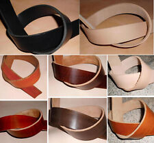 Lederriemen 1 - 9 cm Breit in ⌀ 3mm stärke Leder Gürtel Flachriemen bis 220cm