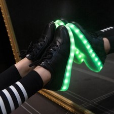 Neu LED Farbwechsel Schuhe Sneaker Leuchtende Turnschuhe Blinkschuhe
