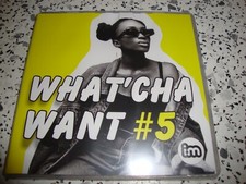 What'Cha Want #5 CD ähnl. move ya Fitness Workout Step Aerobic Cardio