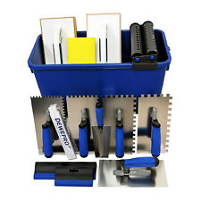 Wascheimer 16tlg Set XL DEWEPRO Waschbox 22L Fliesenwaschset Fugbox Fliesenleger