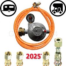 PropanGasschlauch WINTERFEST FAHRZEUG-Druckregler Manometer 30 50mbar 2025* Neu