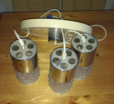 Original DDR 3 teilige Lampe