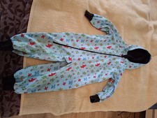 Kindersoftshellanzug Marke IELM Gr110 mit Motiv Flugzeuge