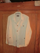 Jacke OTTO KERN, Gr. 52-54, weiss  BW-Leinen