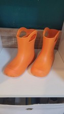Ladeheid Gummistiefel Gr. 26 27 leicht ähnlich w. Crocs orange Frosch Henkel
