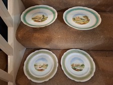 4 Stück Set handbemalte