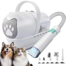 Profi Hundeschermaschine & Tierhaar Staubsauger Haustierpflegeset DHL