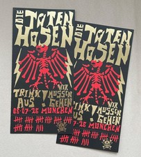 2 Tickets DIE TOTEN HOSEN München Olympiapark 08.07.26 Stehplätze – ausverkauft!