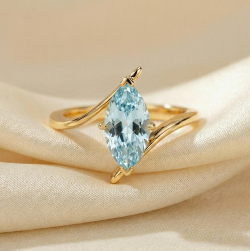 Marquise schliff aquamarin - marquise,