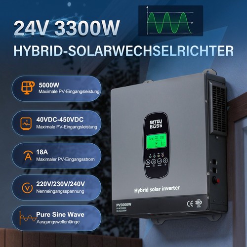 24v 3300w 450v mppt - 3300w, 40-450v