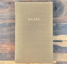 Raabes Werke, vierter Band