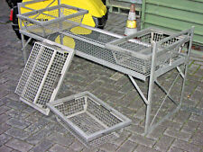 Waschtisch Gestell Kärcher Dampfstrahler 4 Körbe Kleinteilreinigung Bundeswehr