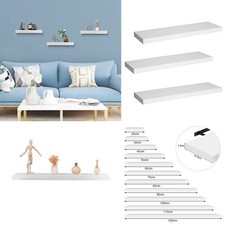 WOLTU Wandregal 3er Set