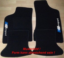 Autoteppich Fußmatten für VW Lupo 4tlg Motorsport 3 farbig nicht original Neu