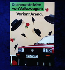 VW Passat Variant Arena Prospekt, 8.1985....Typ 32 B, wie Passat GT