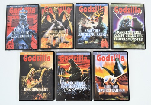 Godzilla dvd sammlung - dvd, x