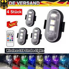 4 Stück RGB Auto LED Licht