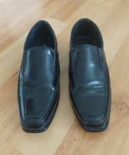 Elegante halbschuhe anzug herren slipper firmung/kommunion Gr.39 guter zustand