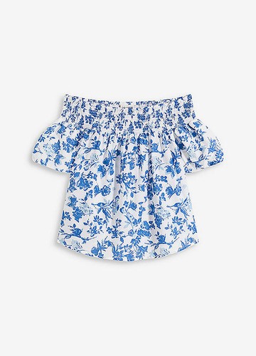 Neu blusenshirt 38 blau - neu,