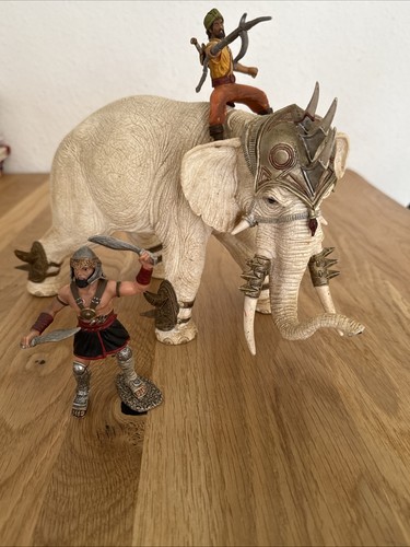 Schleich kampfelefant 70063 - kampfelefant,