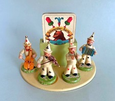 Spielkartenständer mit Kapelle Werner Steuwer Zwickau 1960er