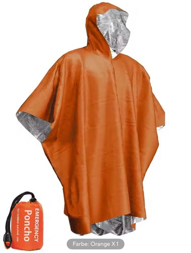 Notfall regenponcho - notfall,