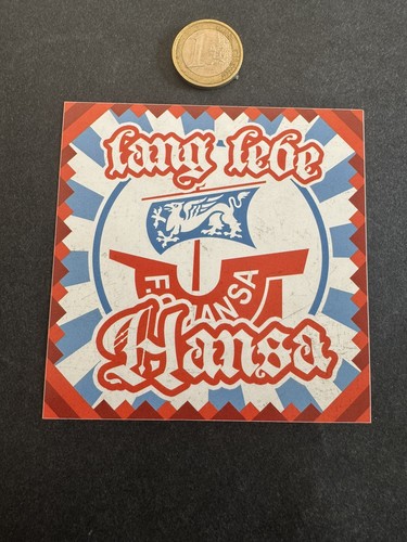 Hansa rostock aufkleber - hansa,