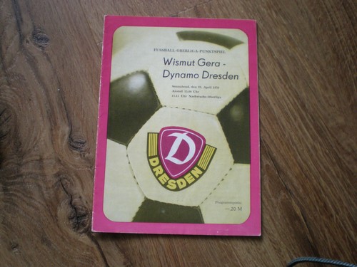 Programm dynamo dresden - programm,