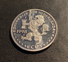 ECU-Münze Niederlande 1998 - "Das Land am Meer" (Q)