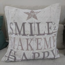 Sofa Kissenbezug  45x45 Kissenhülle weich, Couch Kissen Bezug Muster Weiß Beige