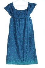 TRANQUILLO A-Linien Kleid Damen Kleid Gr. DE 40 blau-türkis Casual-Look