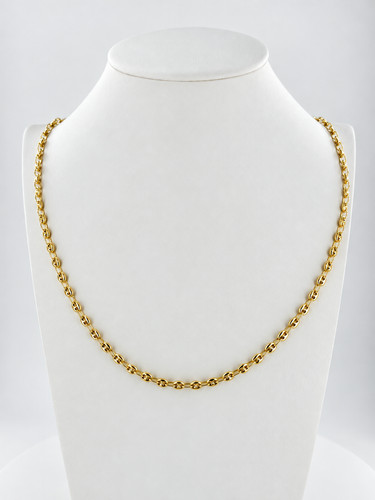 Bohnenkette 585 14k gelbgold - bohnenkette,
