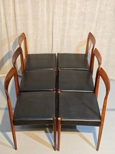 6 x Lübke Stuhl Palisander