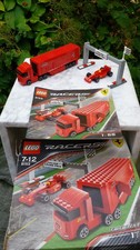 Lego® Racers 8153 - Ferrari F1 Truck  Schumacher Rennwagen +OVP+Bauanleitung