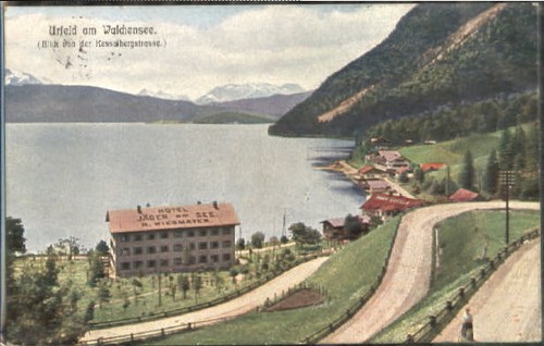 Urfeld walchensee hotel 1913 - urfeld,