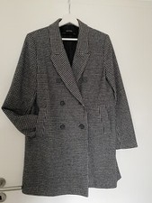 Zara kariert kurz mantel - zara,