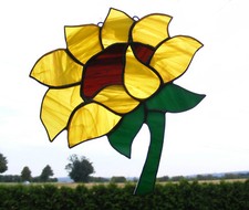 Tiffany Glasfensterbild