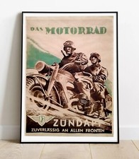 Retro Poster - Zündapp - Das