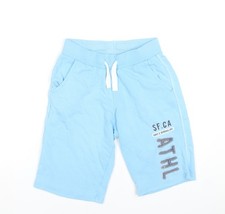 Blaue Sweatshorts Jungen 13-14