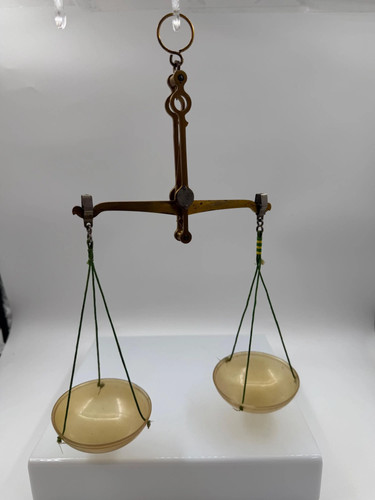 Antike apothekenwaage messing - antike,