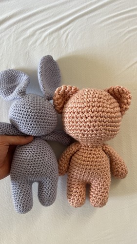 Handgehäkelter teddybär - handgehäkelter, 🐻