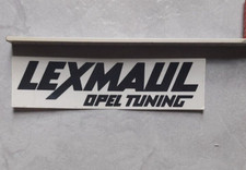 LEXMAUL OPEL TUNING Sticker gebraucht