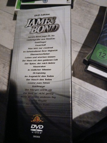 James bond dvd collection - james,