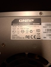 QNAP NAS  TS-412  Speicher