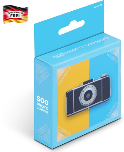 500 selbstklebende fotoecken - selbstklebende,