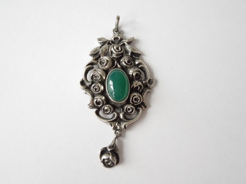 Jugendstil anhänger 925 - jugendstil,