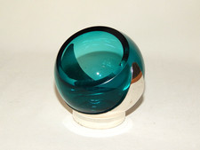 Quist Kugelschale Glas türkis