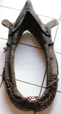 Pferdekummet, Ochsenkummet, Pferdegeschirr, Ochsengeschirr alt  Deko Ausstellung
