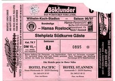Ticket pauli hansa - pauli,